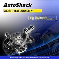 Vista 7 de AutoShack - Conjunto de cojinete de dirección delantera y cojinete de rueda de repuesto para Ford Escape 2005-2012 Mercury Mariner 2008-2011 Mazda