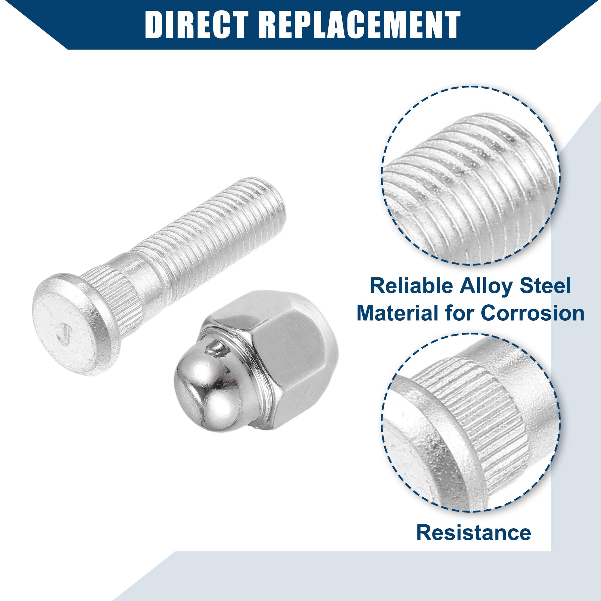 A ABSOPRO No.52950-14140 Bullone per perno ruota M12-1.5 per Hyundai Elantra per Kia