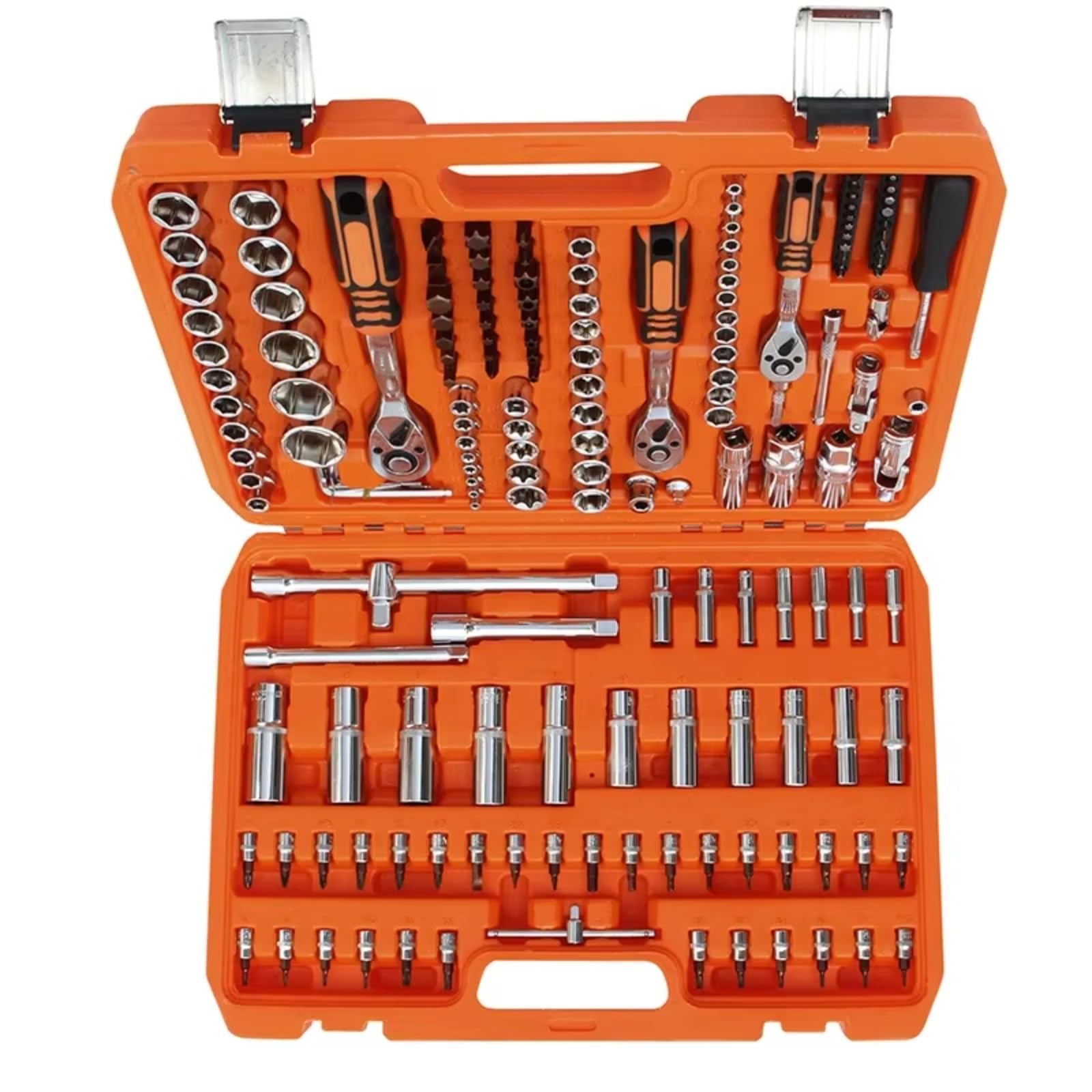 Kit di chiavi a cricchetto Riparazione Di Cassette Degli Attrezzi Per Autoveicoli Con Strumenti Inclusi Set Di Chiavi A Cricchetto Da 172 Pezzi Herramientas Automotriz Drive