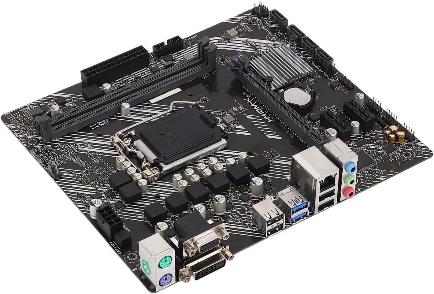 Motherboard Prime H410M K Desktop PC, Supports LGA 1200, 2 DDR4 Slots,PCI E 3.0 M ATX,Designed for 10th Gen Core, Gigabit Ethernet, 64GB,4 III