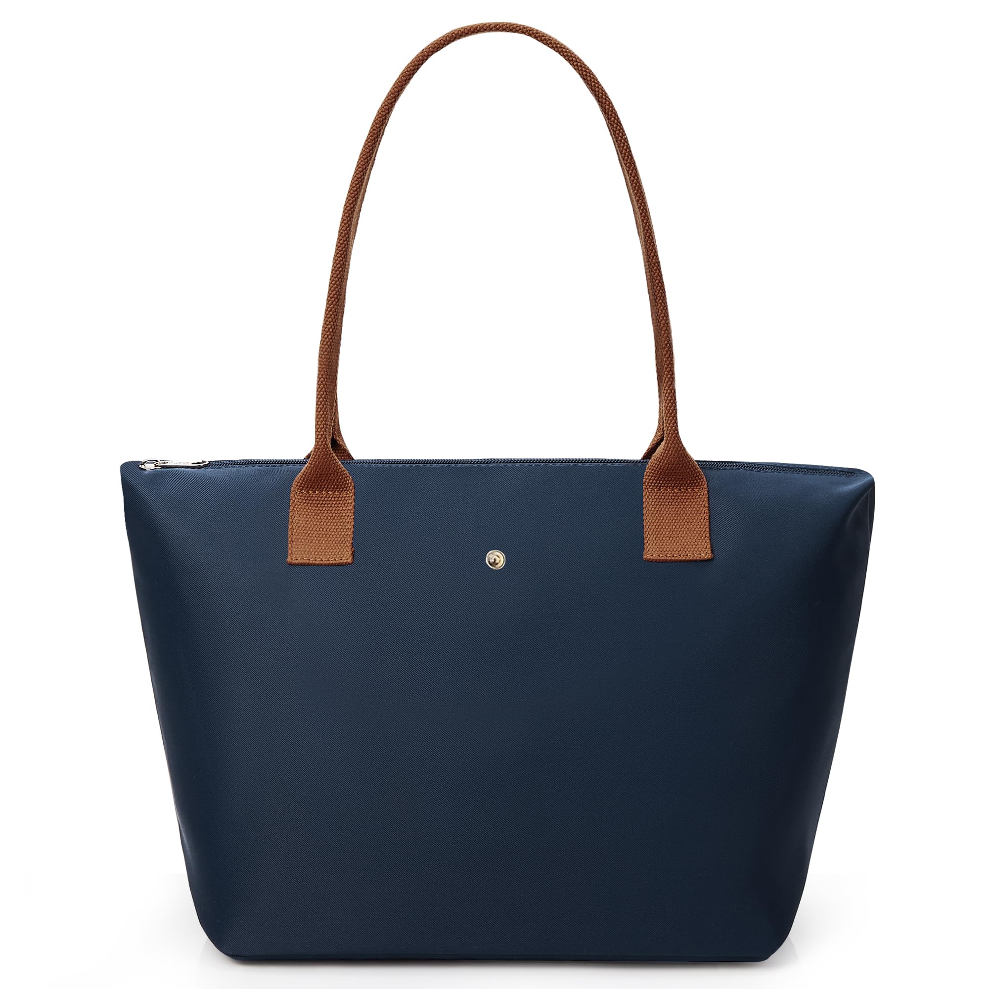 KALIDI Tote Bag for Women Nylon Top-Handle Purse,Shoulder Hobo handBag with Zipper Leisure Foldable Weekend