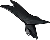 Vista 6 de Panel de carenado lateral del tanque cubierta del tanque de gas para Yamaha YZF-R6 2008-2015, plástico negro