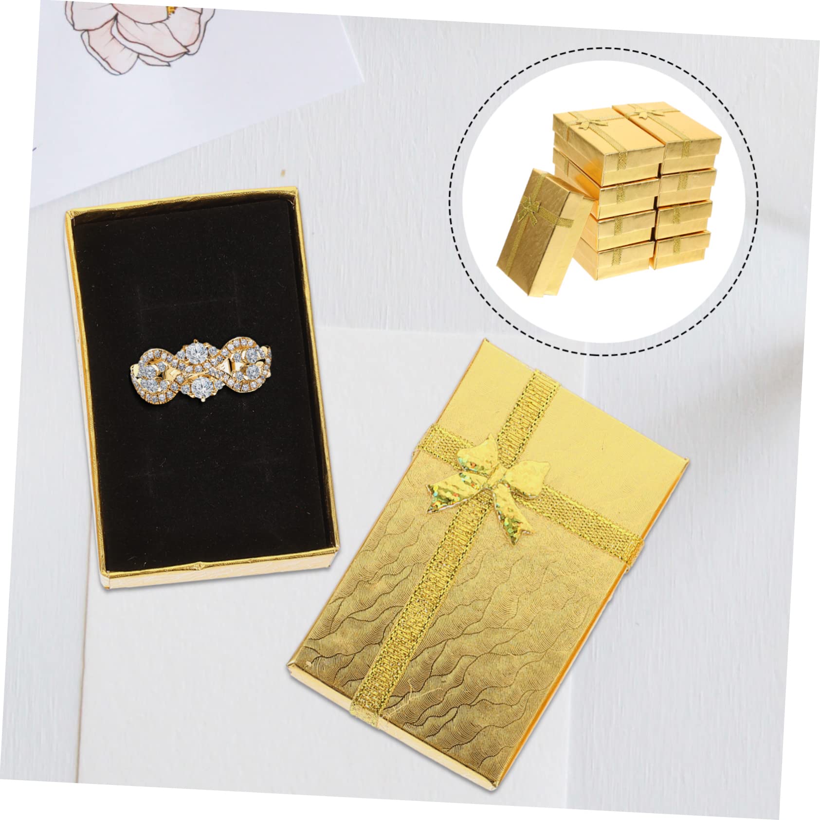 Petite Boîte à Bijoux En Tissu Motif Cœur - Dimensions 12,5x11,5x6,5 Cm - Pour Colliers, Boucles D'oreilles, Bibelots