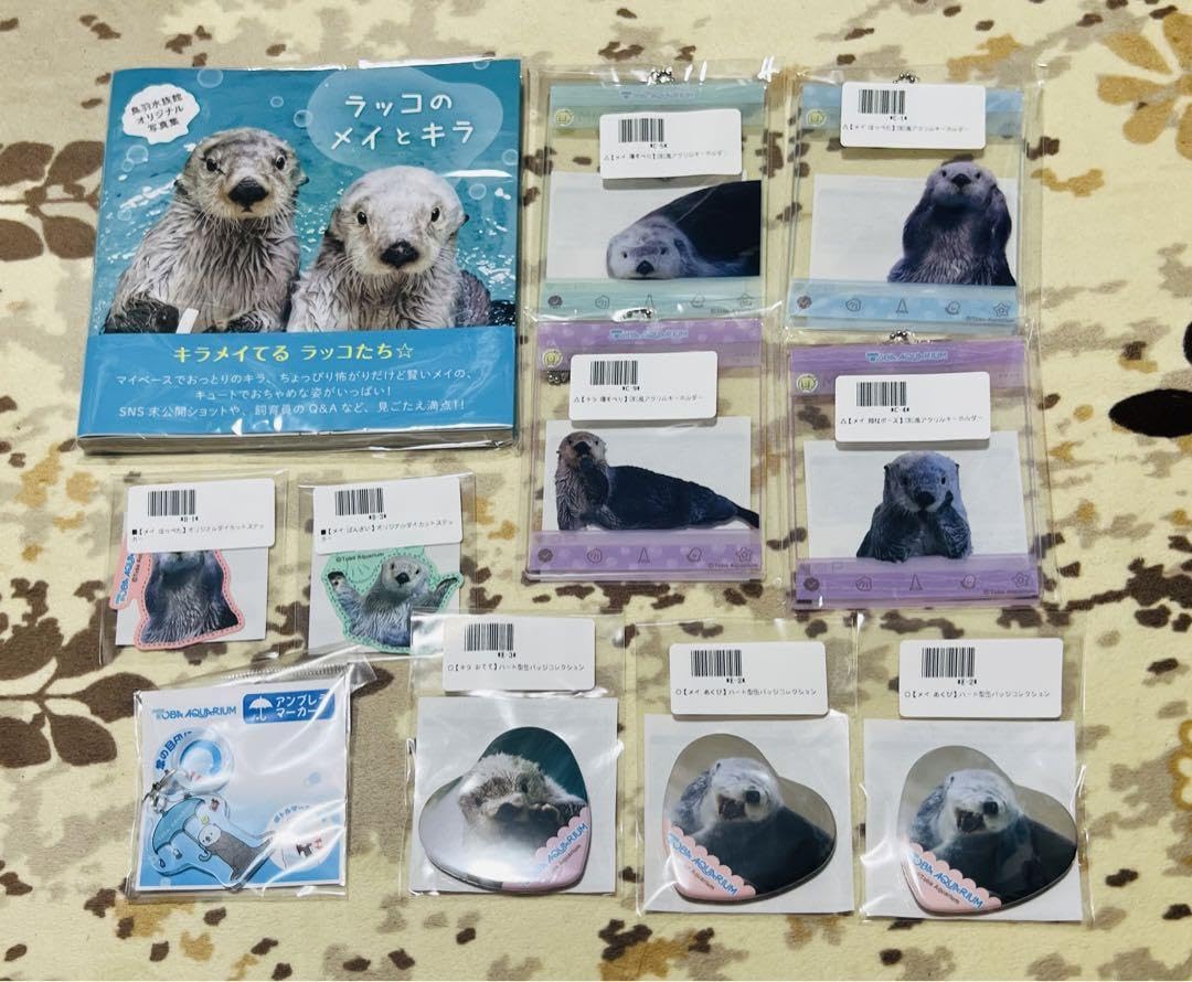 Amazon.co.jp: 鳥羽水族館 ラッコの とキラ カプくじ 写真集 