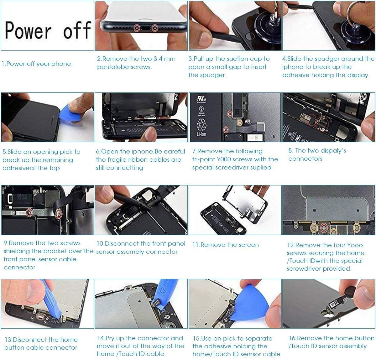 Exсluѕіvе Dіѕсоunt 60% Prісе for iPhone 6s Screen Replacement, LCD Display Touch Digitizer Assembly with Proximity Sensor, Front Camera, Ear Speaker, Screen Protector and Repair Tool Kit (iPhone 6s Screen Black) 60% оƒƒ Dіѕсоunt for iPhone 6s Screen Replacement, LCD Display Touch Digitizer Assembly with Proximity Sensor, Front Camera, Ear Speaker, Screen Protector and Repair Tool Kit (iPhone 6s Screen Black)