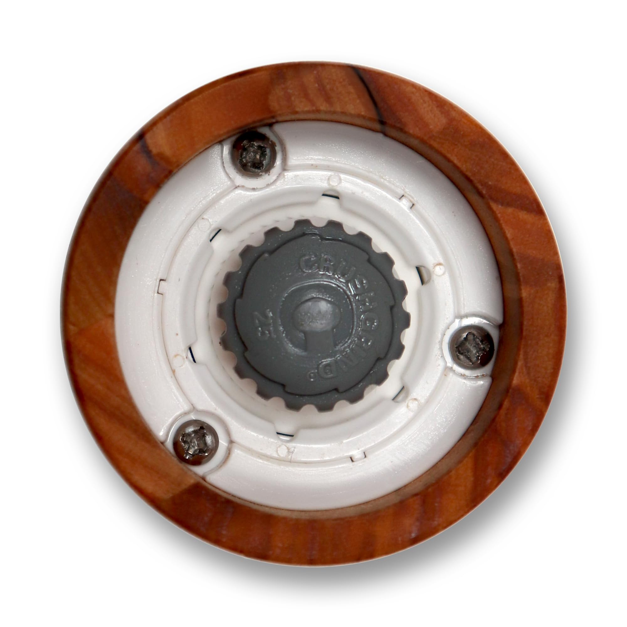 Culinaris Salzmühle 16 cm, Olivenholz, Keramikmahlwerk, Ø 5,5 cm x Höhe 16 cm, Gewürzmühle für Salz, getrocknete Kräuter und Gewürze