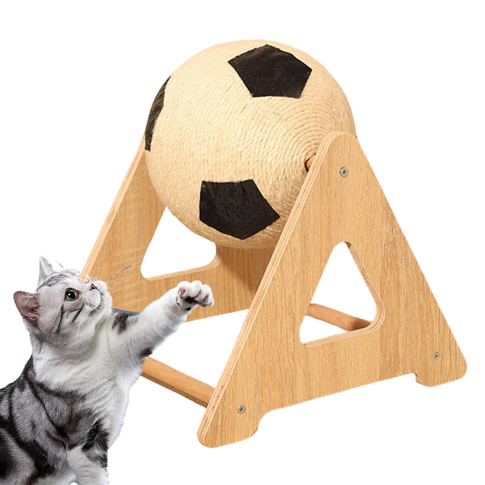Kratzball Für Katzen Interaktiver Spielball für Haustiere zum Kratzen