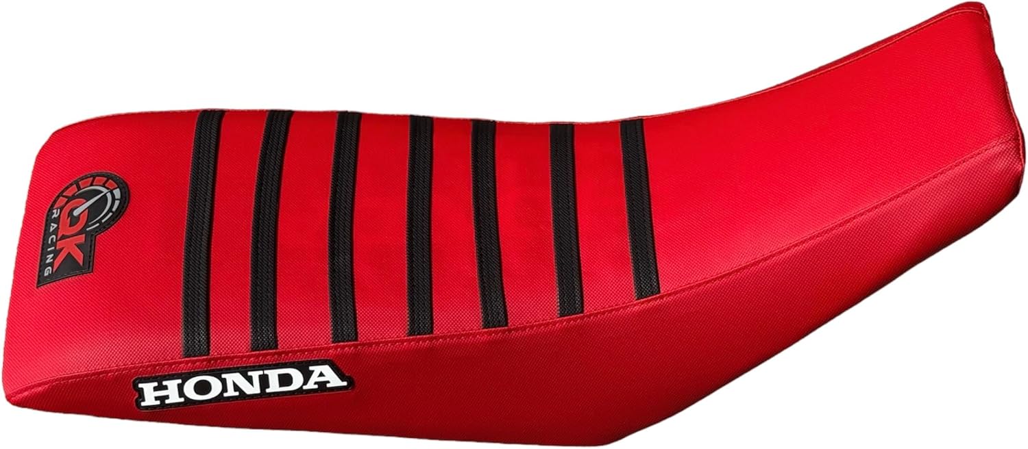 Seat Cover - Compatible Fit for Hond@ 1999-2007 TRX400EX TRX 400EX TRX 400 EX Quad (Red)