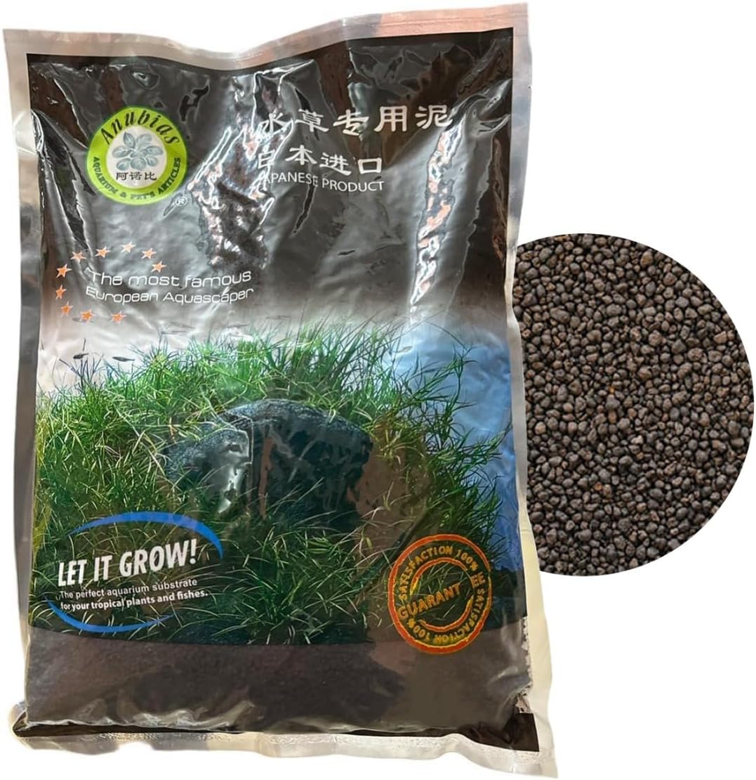 ANUBIAS Japanese Black Soil Substrate for Aquarium (Original Imported ...