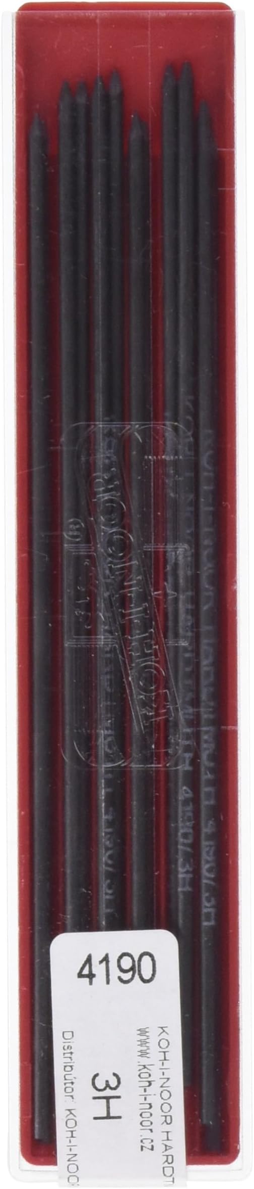 KOH-I-NOOR Graphite Lead for 2mm Diameter 120mm 3H Mechanical Pencil