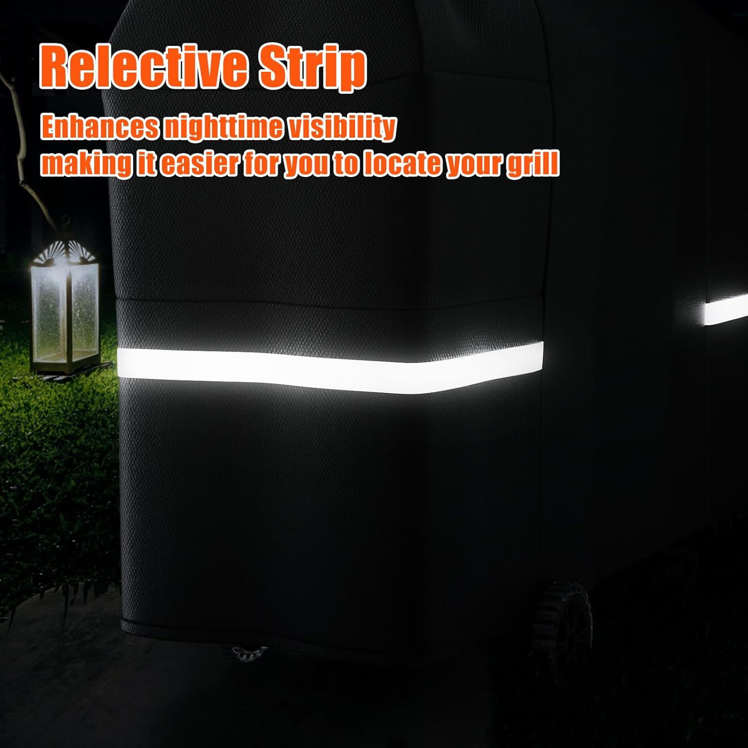 Grisun Grill Cover for Pit Boss Austin XL, Rancher XL, 1000/1100/1150 Series - 1000C, 1000D3, 1000SC, 1000SC2, 1000SQ,1000T4, 1100 Pro, 1150 Pro, 600D Anti-Fade Waterproof Pellet Grill Cover - Image 5