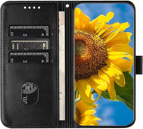 Miniatura 7 de Smartphone Flip Cases Slim Case Compatible with Xiaomi Poco X3Poco X3 ProPoco X3 NFC Wallet Case with Card Holder, Embossed Floral Cover Leather