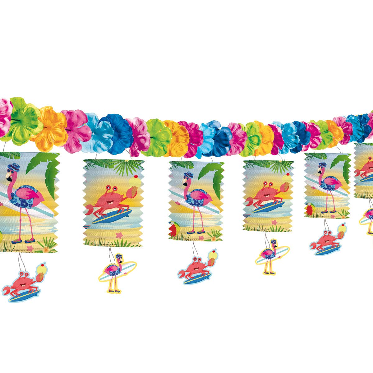 Folat - Flamingo Lantern Garland - 3.6 m — image 1