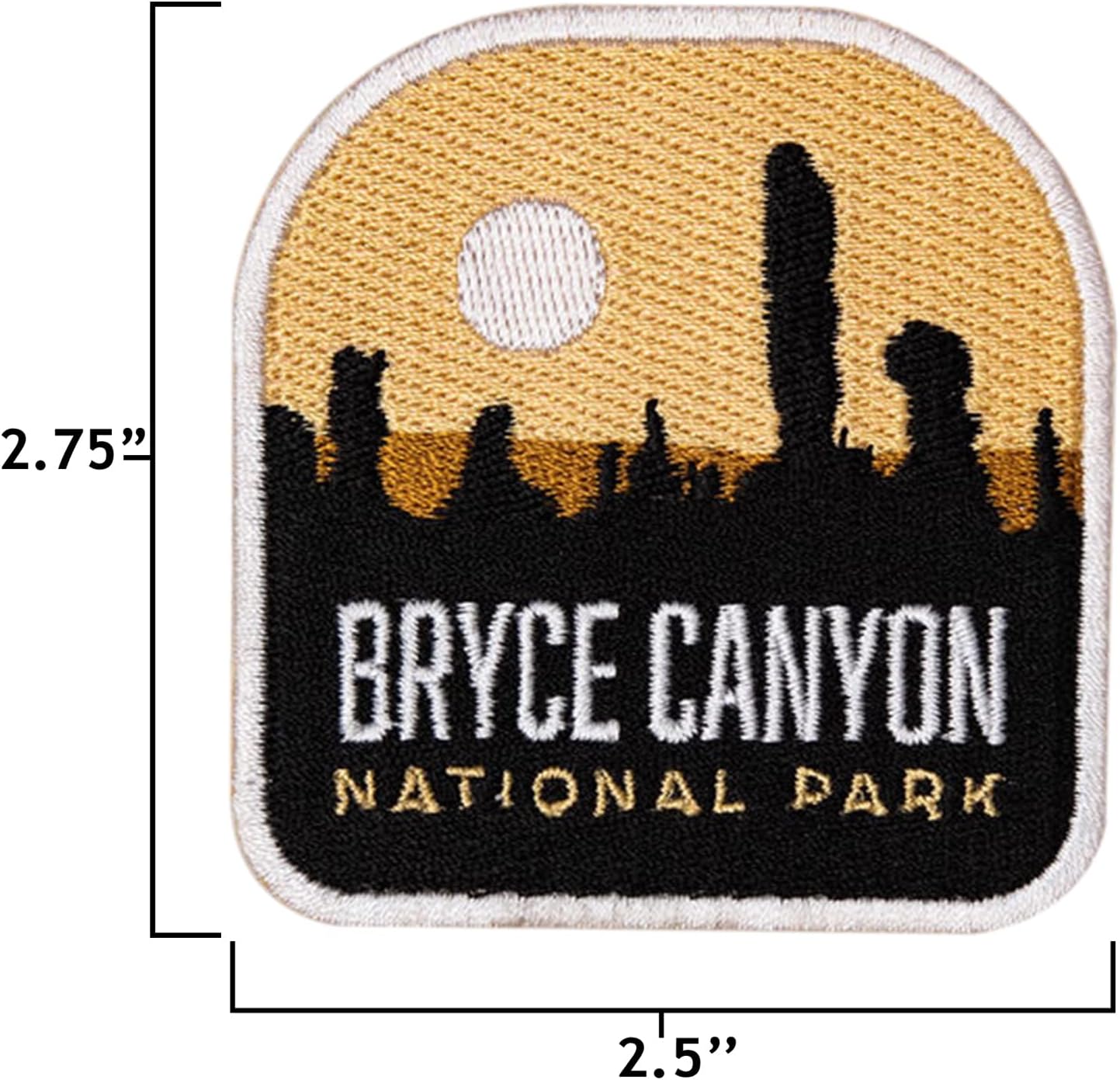 Bryce Canyon National Park Bundle - Travel Patch and Vinyl Sticker image 2