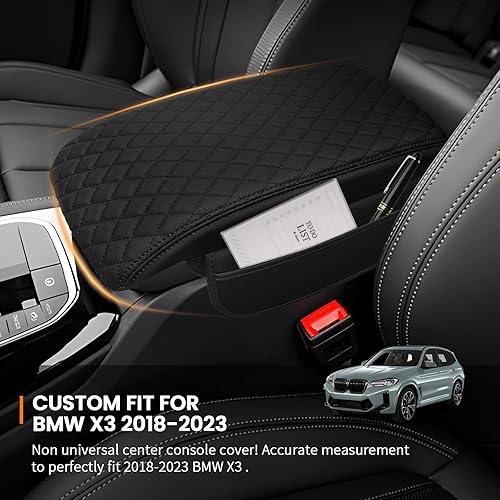 Miniatura 87 de Ajuste personalizado para funda de consola central Ford F150 2015-2020, 2017-2022 F250 F350 F450, 2018-2024 Ford Expedition Protector de funda