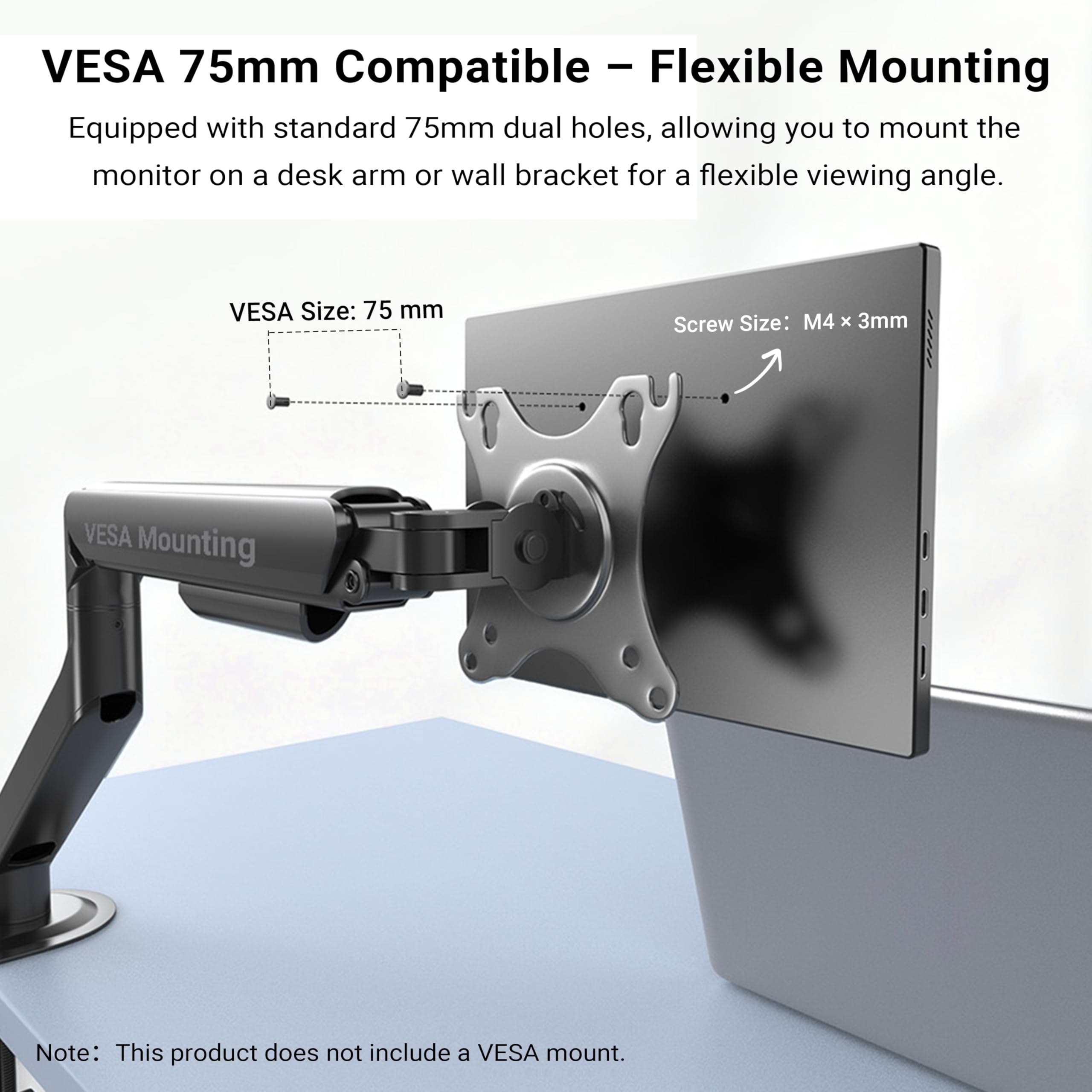 MINIX SF10T przenośny monitor 10,5 cali z ekranem dotykowym, monitor IPS 178° szeroki kąt widzenia/wbudowany dwa głośniki niska emisja światła niebieskiego/HDR chroniący oczy, zewnętrzny ekran z