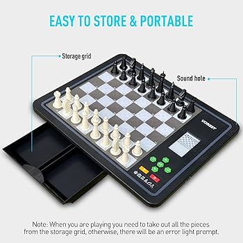 Amazon | Vonset Core L6 電子チェスセット - 大人&子供、初心者