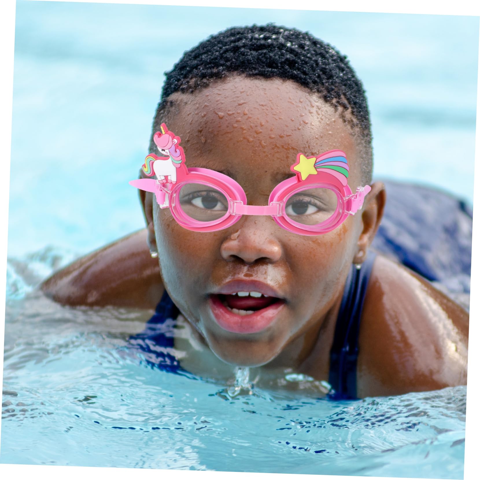 BESPORTBLE occhialini da nuoto per bambini occhiali per i più piccoli occhialini da nuoto adorabili occhiali per uomo occhialini per bambini occhiali per bambini di 3 anni PC