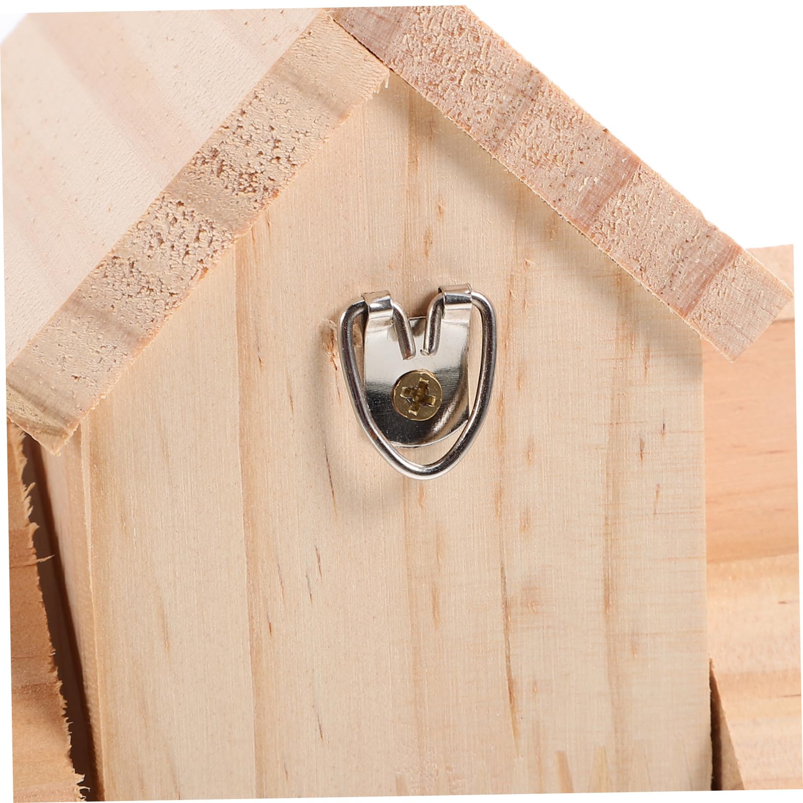 Generico Casetta per Colibrì in Legno per Esterni Nido per Uccelli Spazio per Fringuelli Casetta Decorativa per Uccelli da Giardino