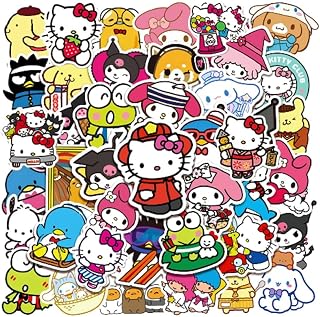 Cute Stickers Waterproof Stickers Suitable Water Bottle Stickers Skateboards Mobile Trunk Phones Computers Guitar Stickers Decoration 50 Pack