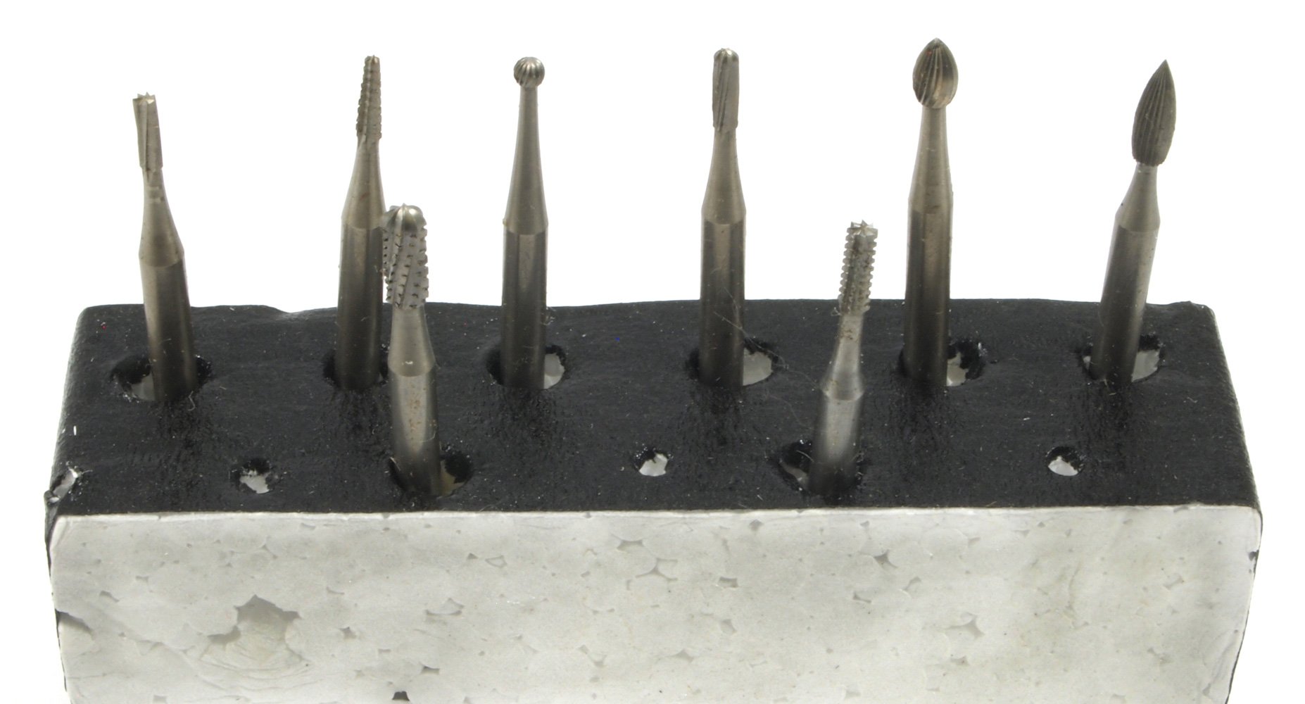 Forney 60237 Mini Steel Burr Set, 8-Piece