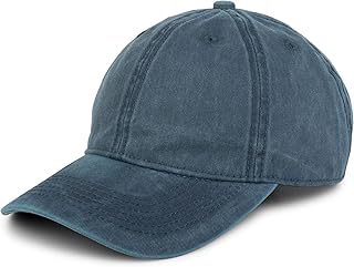 styleBREAKER Gorra Vaquera Vintage de 6 Paneles con Estrella de Camuflaje y el número 52 Cosido, Apariencia desgastada, Gorra de béisbol, Ajustable, Unisex 04023053