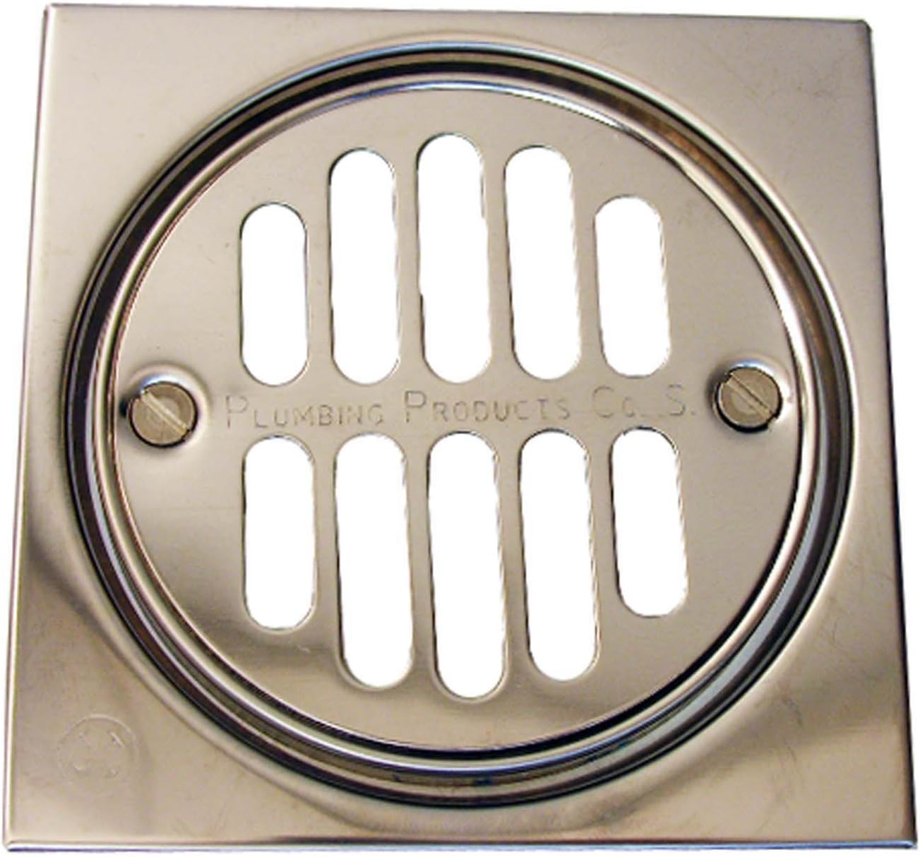 LASCO 031245 Shower Drain Trim Kit with 3 1/2Inch Grid Strainer and