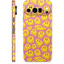 Phone Skin Compatible with Google Pixel 10 Pro - Melted Faces - Premium 3M Vinyl Protective Wrap Decal Cover - Easy to Apply | Crafted in The USA by MightySkins