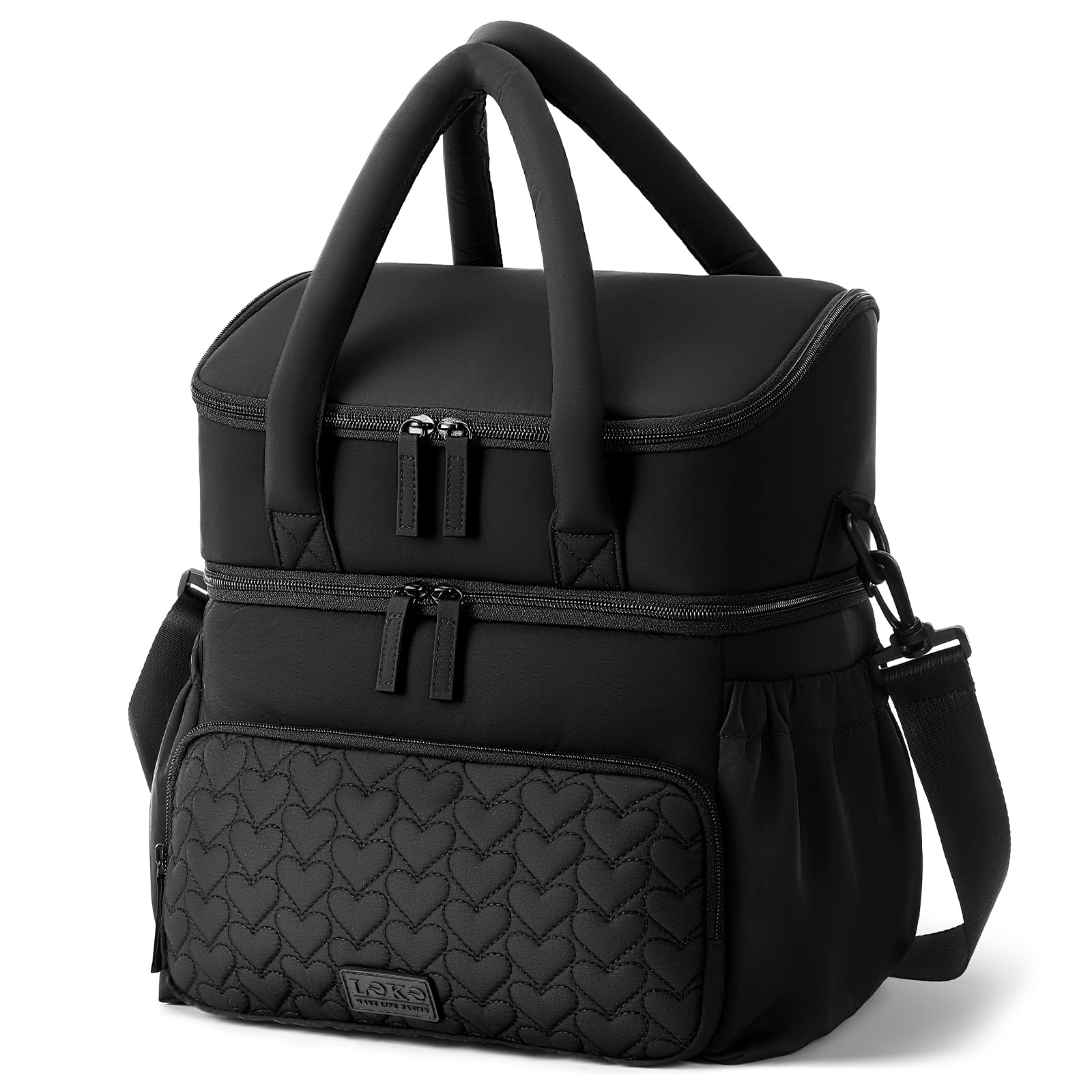 Lekespring 12L Insulated Lunch Bag & Cool Bag for Women, Double Layer