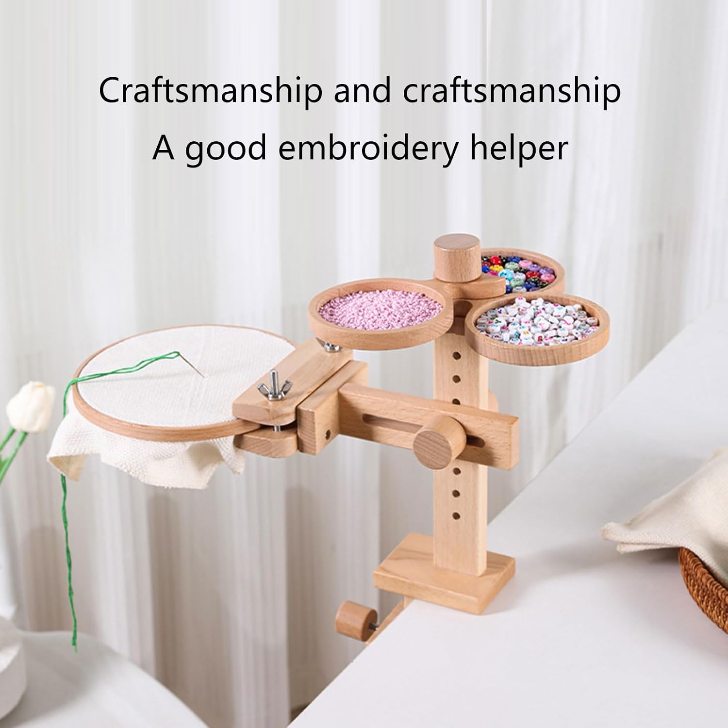 Rotated Embroidery Frame Stand 360 Degree Rotating Stitching Stand Creative Project
