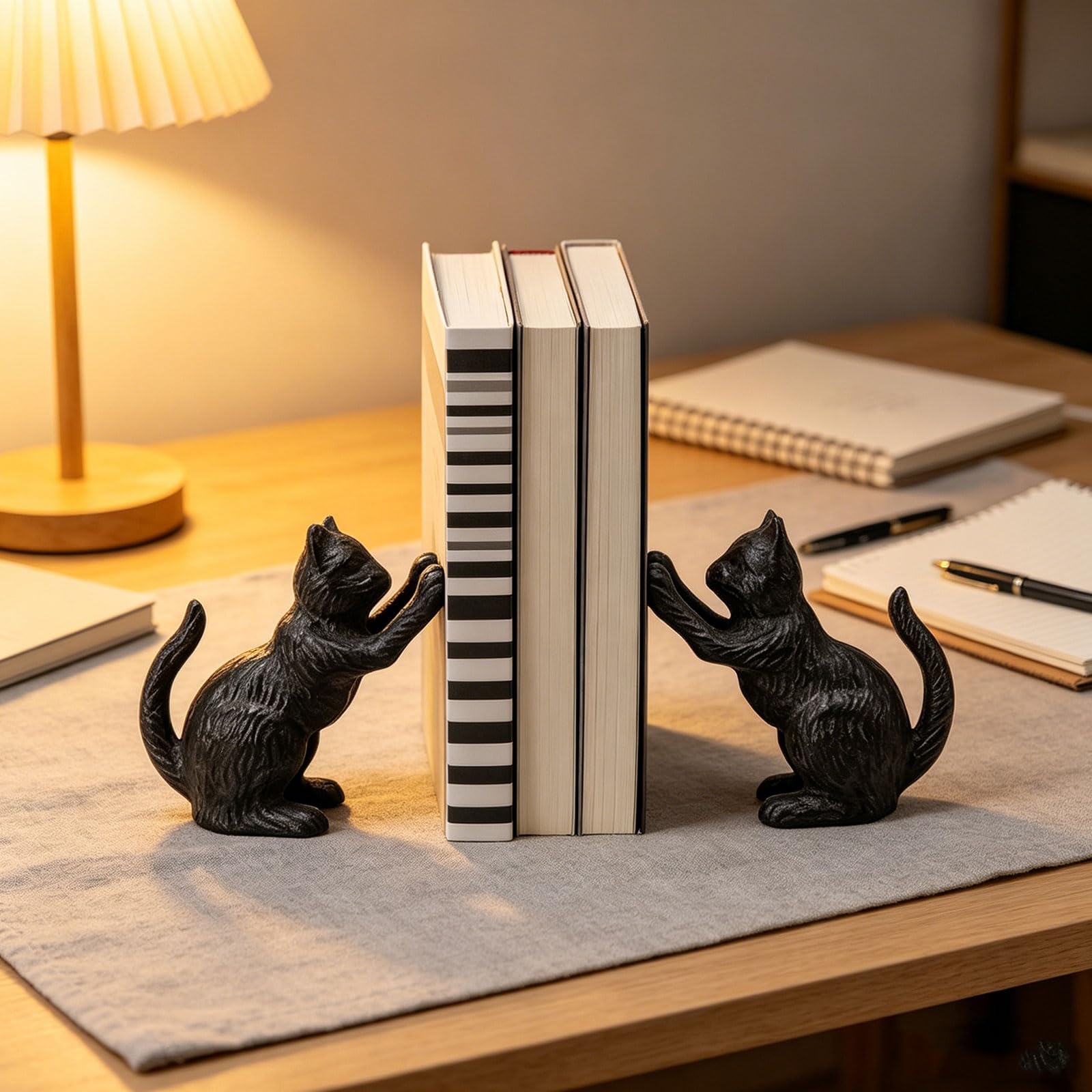 Fermalibri in metallo per esporre libri decorativi, fogli musicali, libri per display, espositore per libri, fermalibri da scrivania