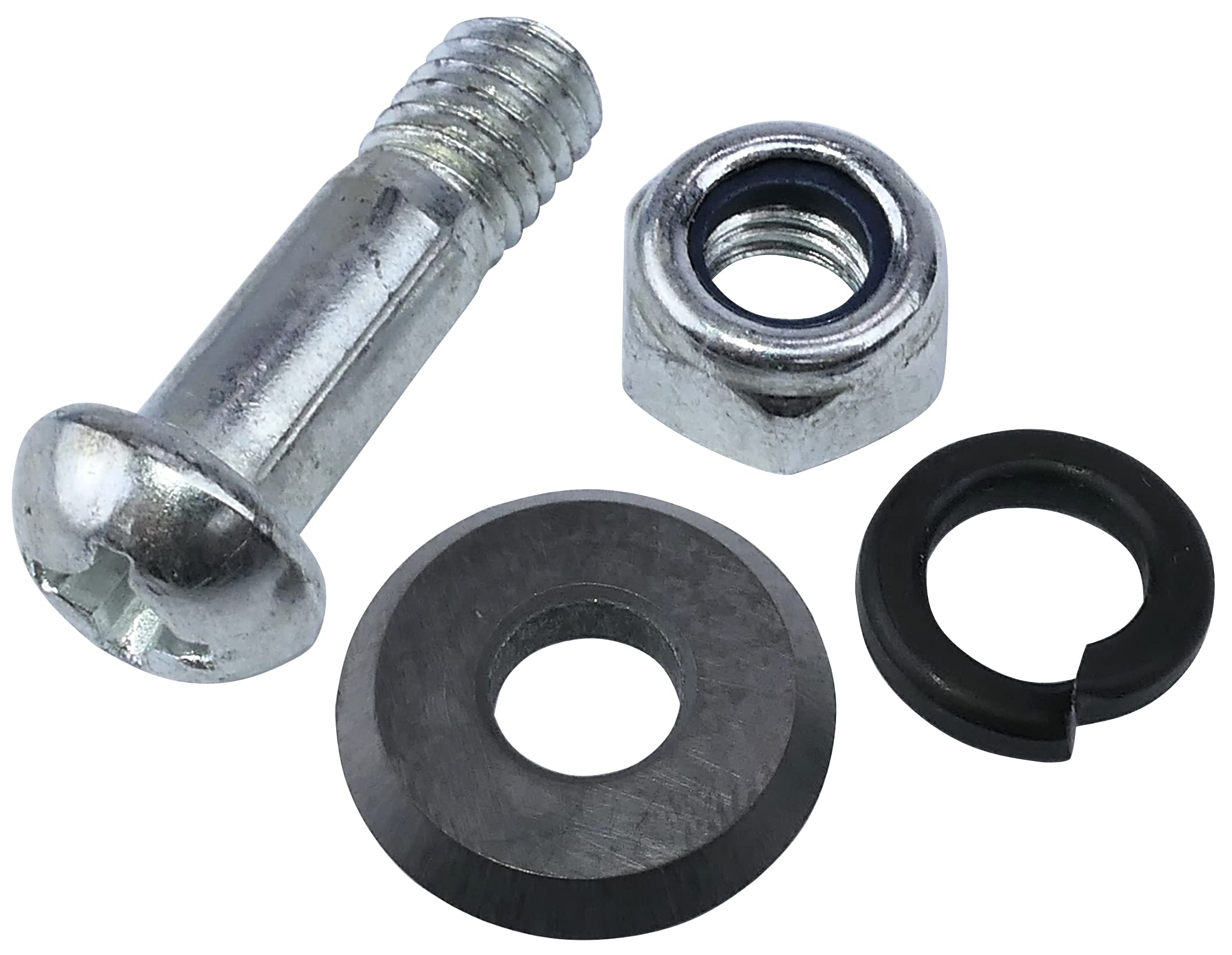 Image secondaire de AERZETIX - Roulette molette de rechange pour carrelage coupe-carreaux - 16x6x2mm - avec vis d'entraînement - C53959