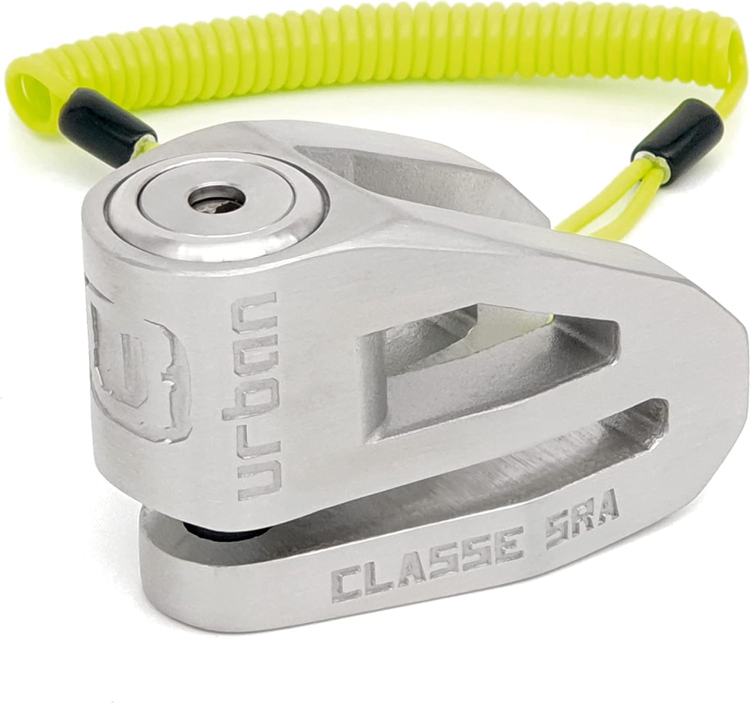 Bloccadisco Antifurto Per Bici E Scooter - Lucchetto Con Cavo In Acciaio 1,5m Per Freni A Disco - Foto 1