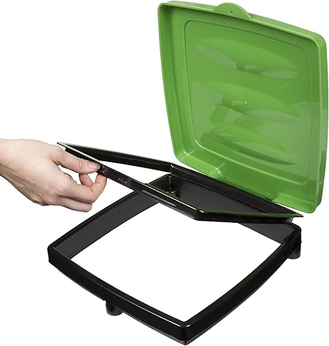 Miniatura 25 de Wakeman soporte de bolsa de basura, basurero portable al aire libre Azul