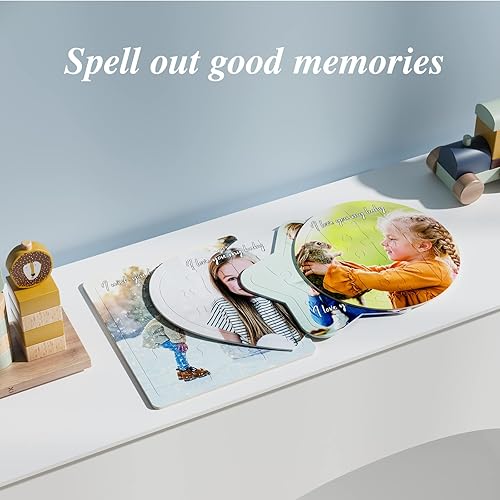 Miniatura 6 de Rompecabezas personalizados para niños, rompecabezas personalizados de fotos, rompecabezas de 10 piezas personalizadas con impresión fotográfica,