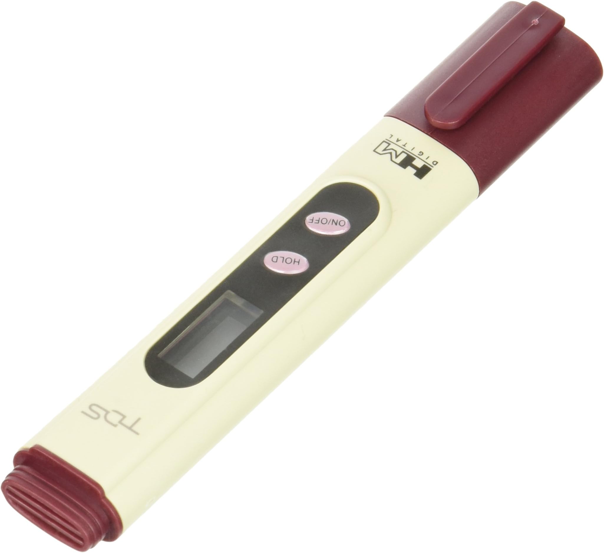 HM Digital TDS-4 Pocket Size TDS Tester Meter with 0-9990 ppm Measurement Range, 1 ppm Resolution, +/- 2% Readout Accuracy