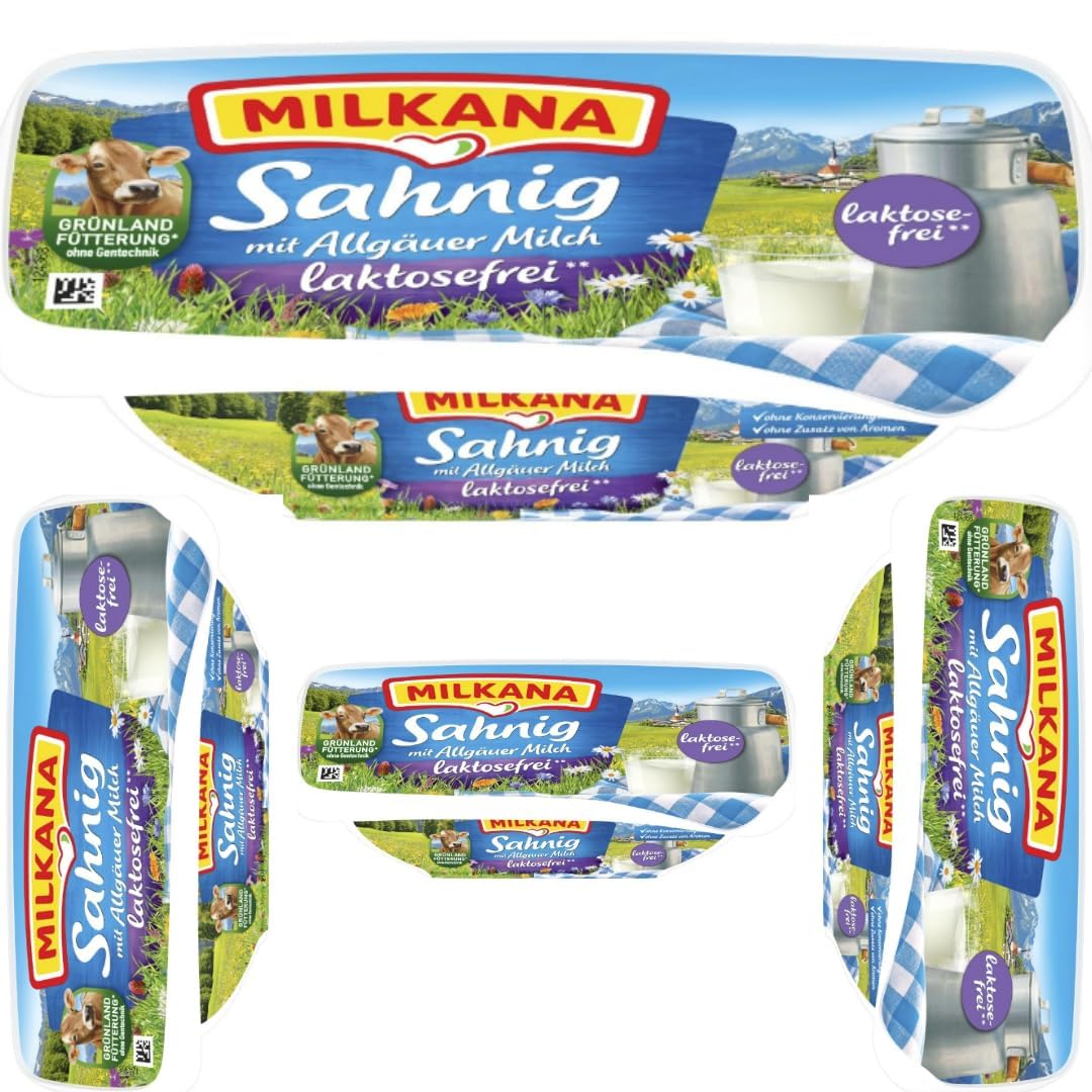 Sahnig Frischkäse käse Laktosefrei 150 gramm x 4 STÜCK [Frischegarantie]