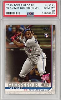 Graded 2019 Topps Update Vladimir Vlad Guerrero Jr. #US272 Rookie RC Baseball Card PSA 10 Gem Mint