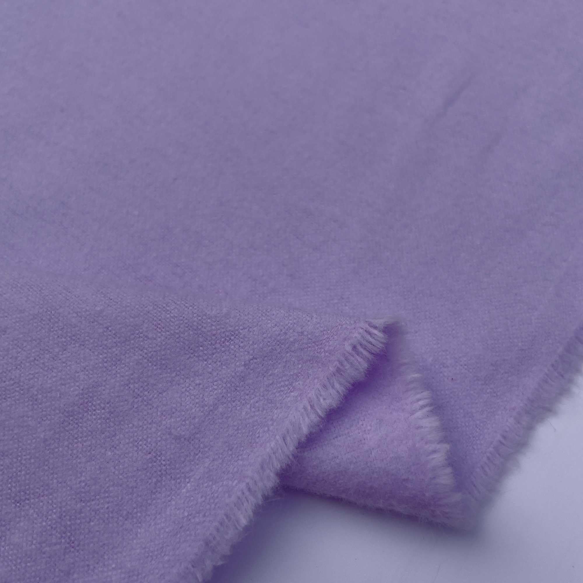 Discover Lifestyle & Fashion Fabrics Lilac Woven Plain 100% Brushed Cotton Winceyette Wynciette Soft Flannel Flannelette Fabric | 40" - 105 Cm Wide (Per Metre, )