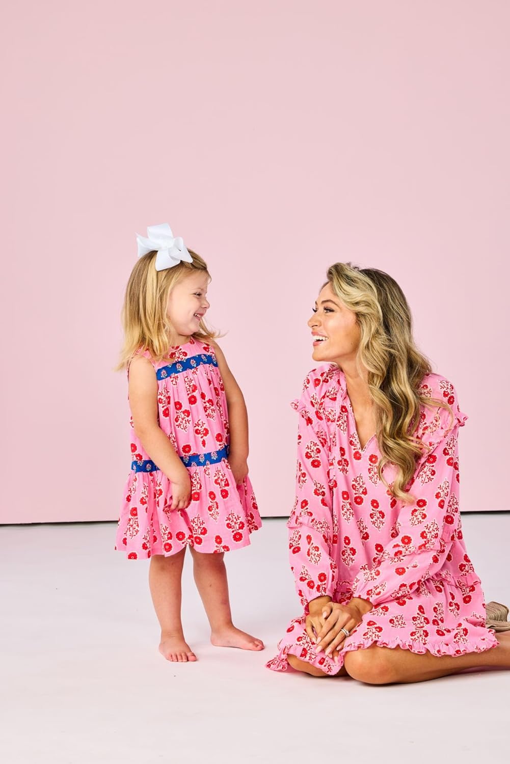 Mud Pie Baby-Girls Mud Pie Children's Mixed Print Dress - Image 2