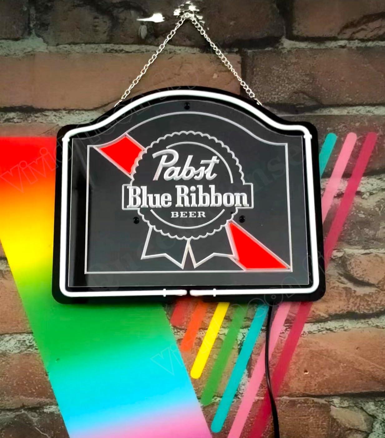 ネオンサイン Pabst Blue Ribbon ビール BAR 店舗装飾 Vintage 1950s Pabst Blue Ribbon PBR Neon Light Bar Sign