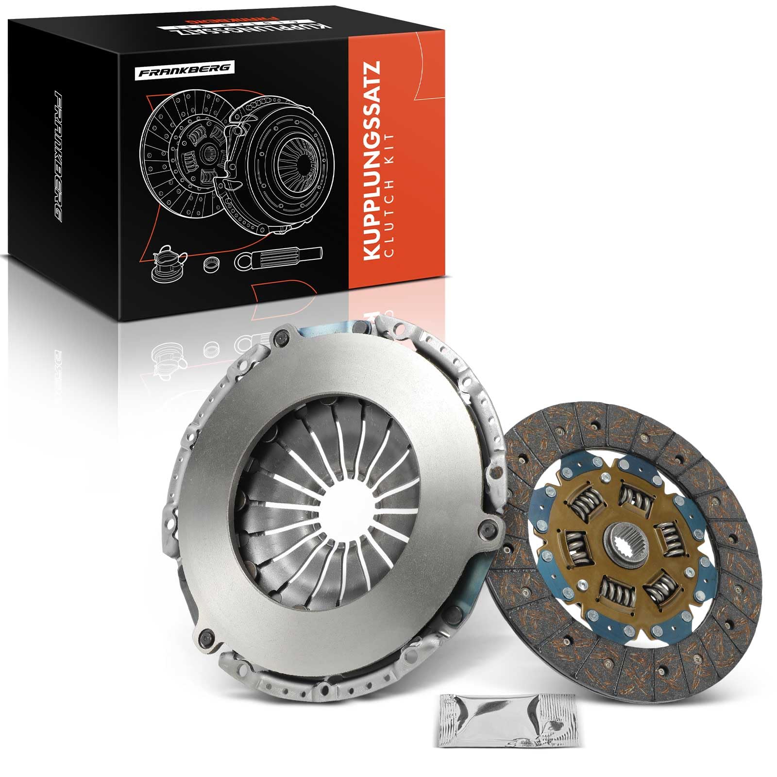 Frankberg Kit de embrague 1713807 | Compatible con: S80 II 124, Galaxy WA6, S60 II 134, Mondeo IV BA7, V60 I 155, S-Max WA6, Mondeo IV Berlina BA7