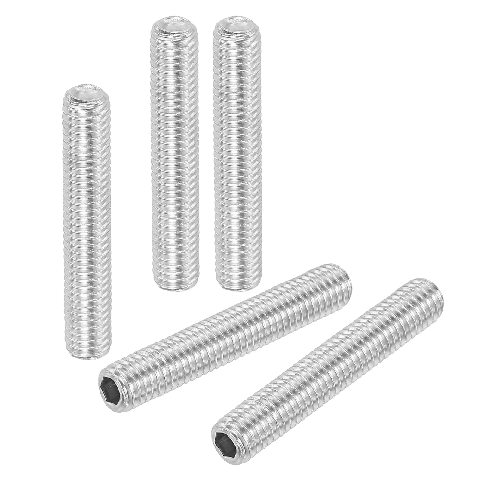 PATIKIL 50 Pcs Hex Socket Grub Screw