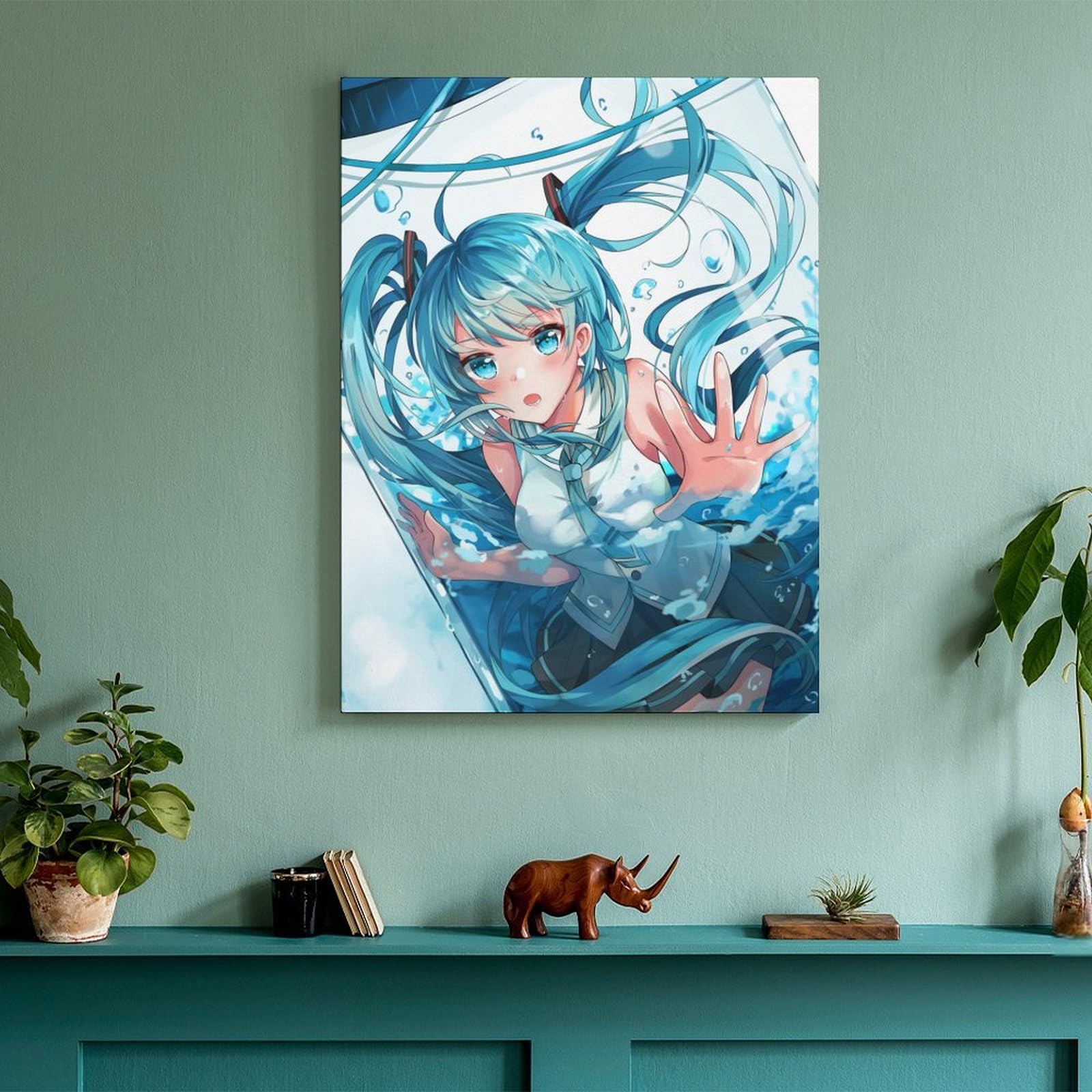 Amazon.co.jp: アートパネル 初音ミク 装飾画 30x40cm モダン ポスター