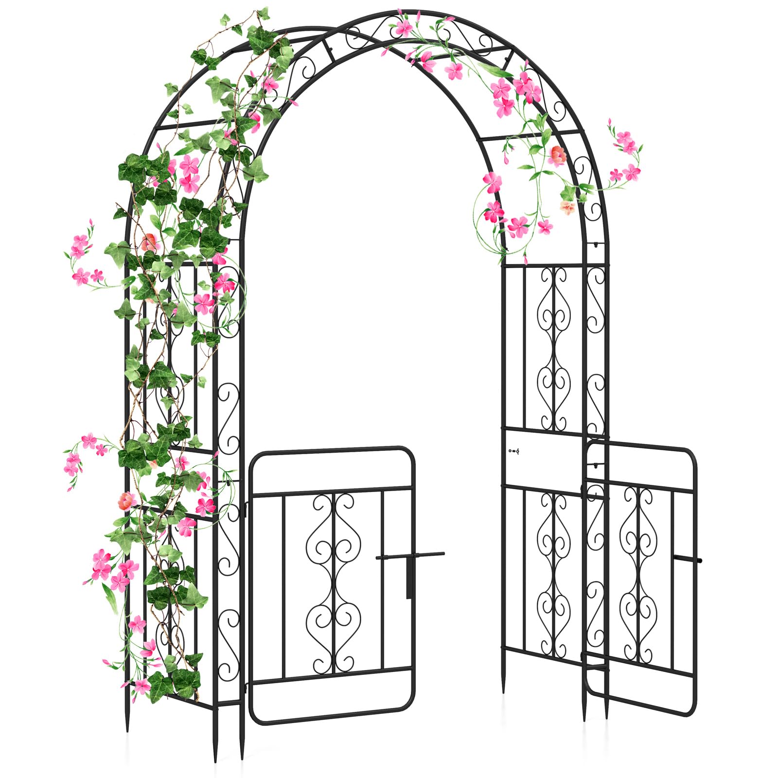 Giantex Garden Arbor with Gate