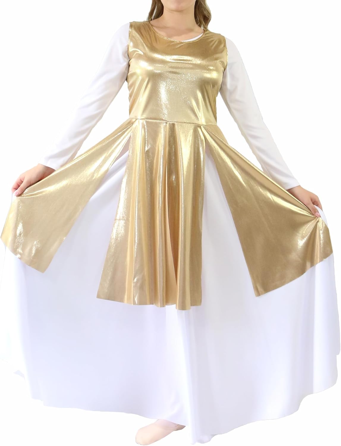 Danzcue Girls Worship Dance Streamer Tunic - Image 2