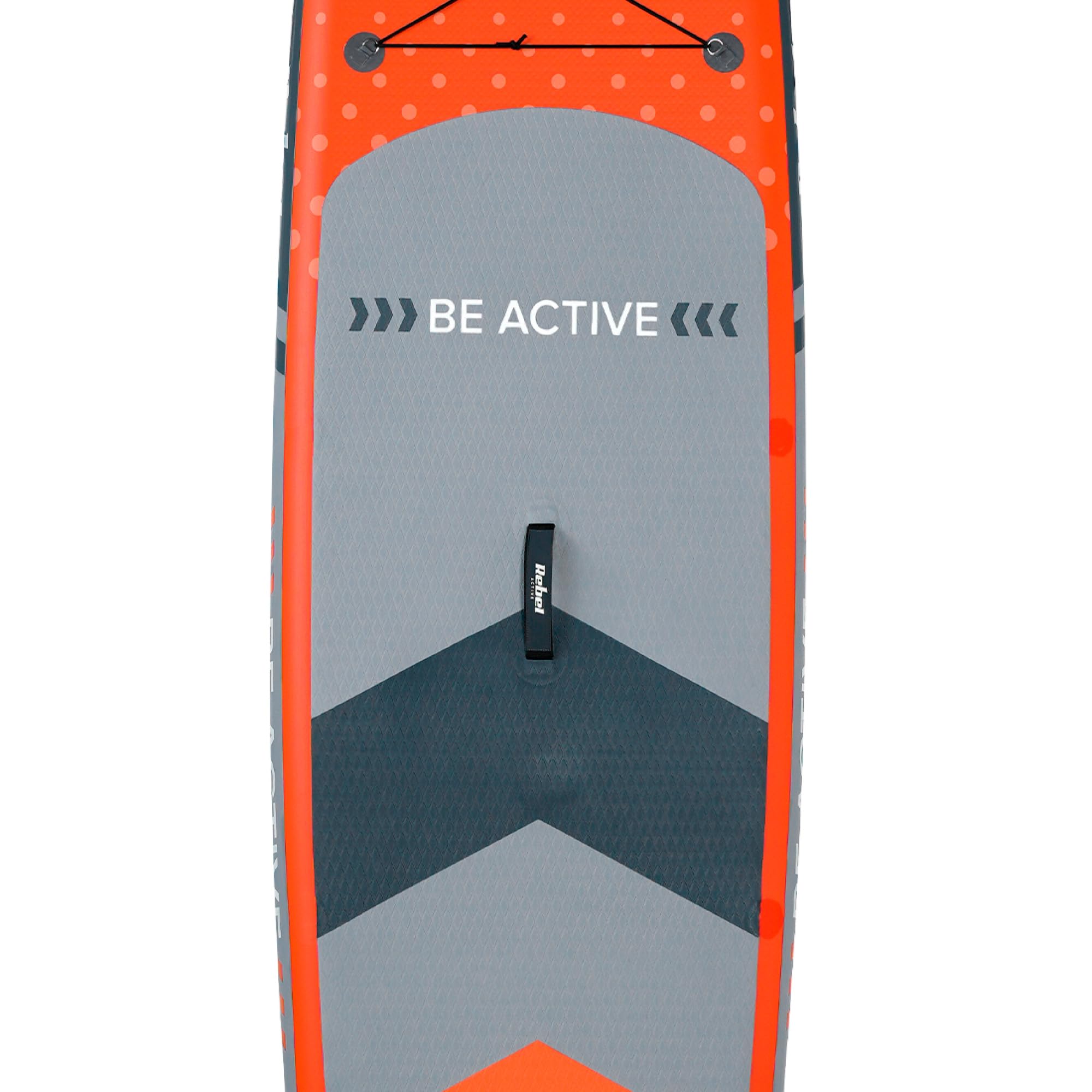 Rebel Electro Tavola da SUP con pompaggio a punto goccia da 350 cm Set zaino con pompa a pagaia RBA-4500-OR