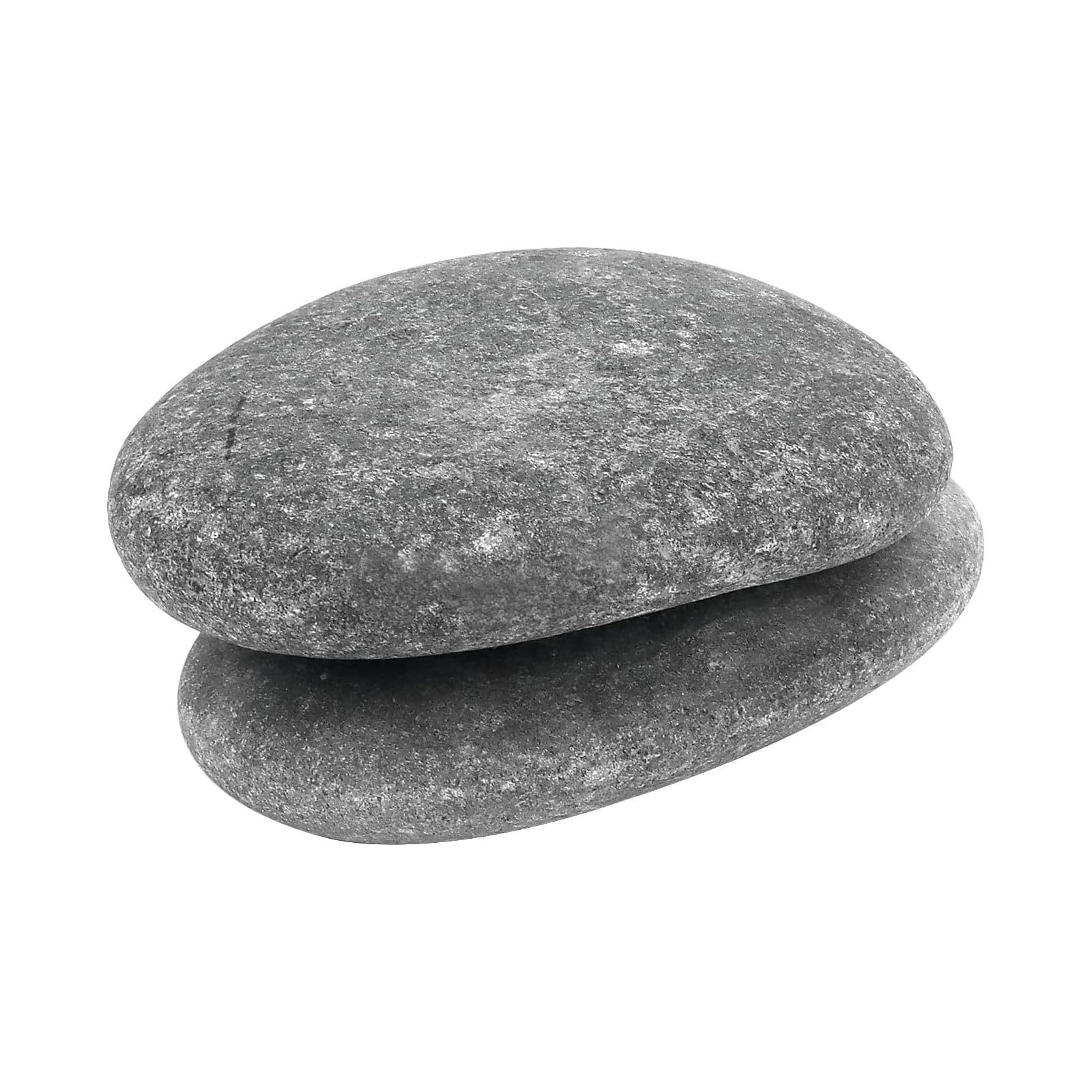 10 Pezzi Sassi da Dipingere, Ciottoli Naturali Lisci e Piatti per Pittura Fai da Te, Pietre Decorative per Acquario e Giardino, 8-10 cm