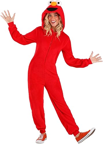Miniatura 8 de Sesame Street Adult Elmo Onesie Costume