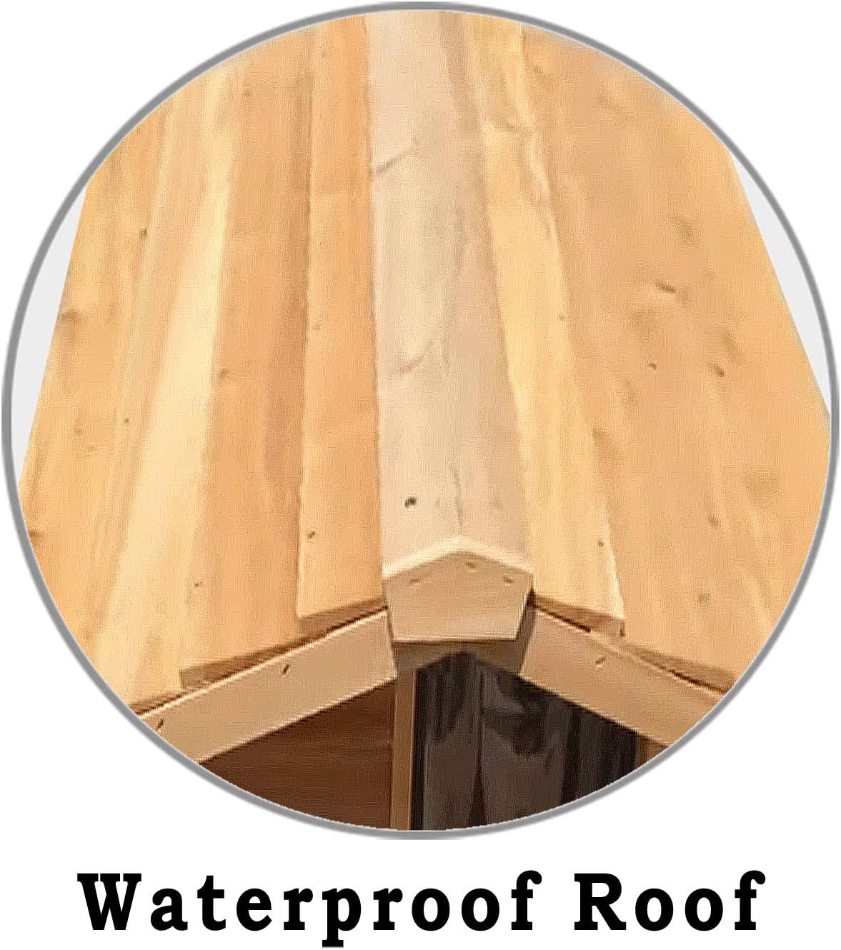review Insulated Outdoor Cat House Cedar, Waterproof Feral Cats Shelter Wooden